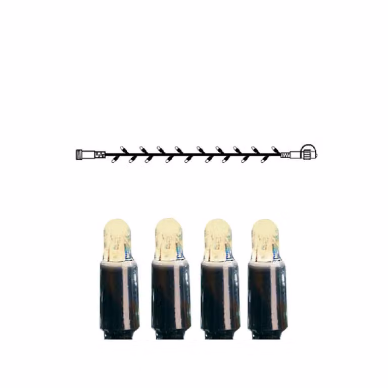 System LED 'Fata LED 3m' 30 LED bianco caldo, IP44