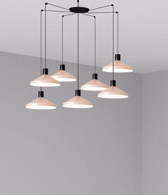 KOMBO 400 7L Lampada sospensione beige