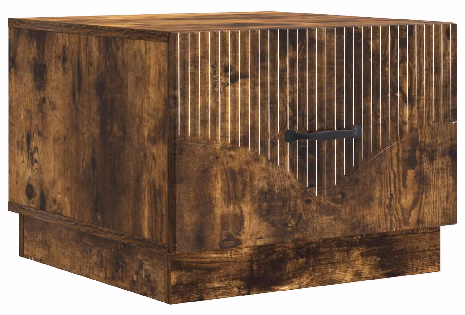 Tavolino da salotto con cassetto Rovere Fumo 49 x 50 x 37 cm
