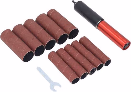 Set di smerigliatrici elettriche per legno e metallo con punte e adattatori