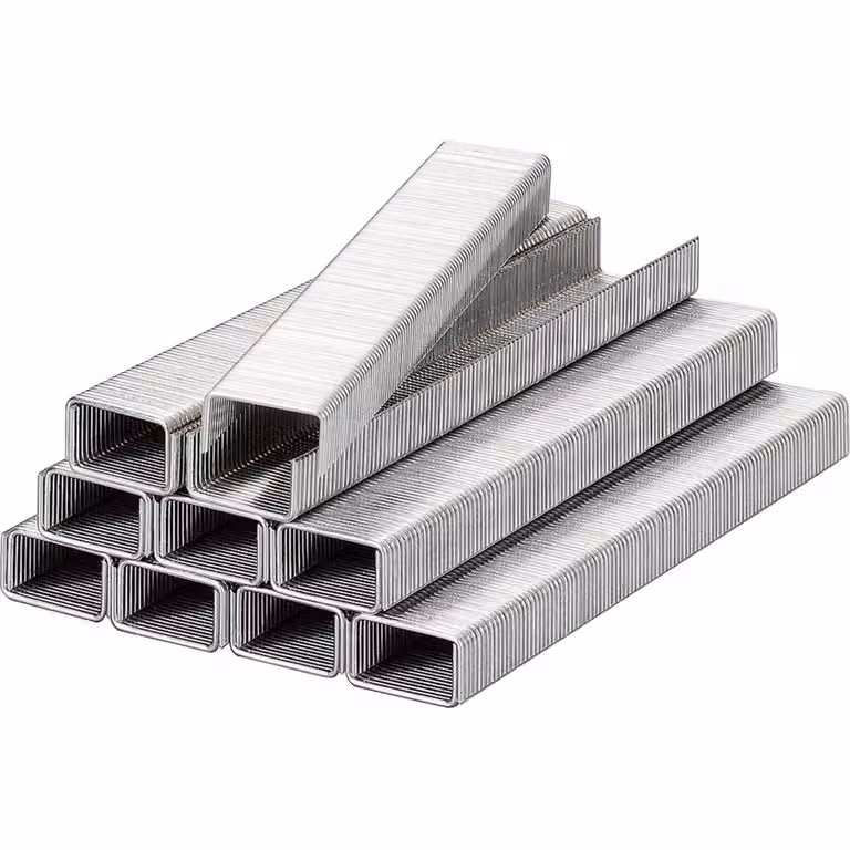 Graffe KWB, larghezza 12,3 mm, filo piatto, acciaio