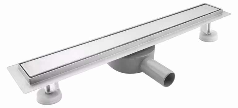 Scarico doccia da 30 cm con sifone e filtro per capelli