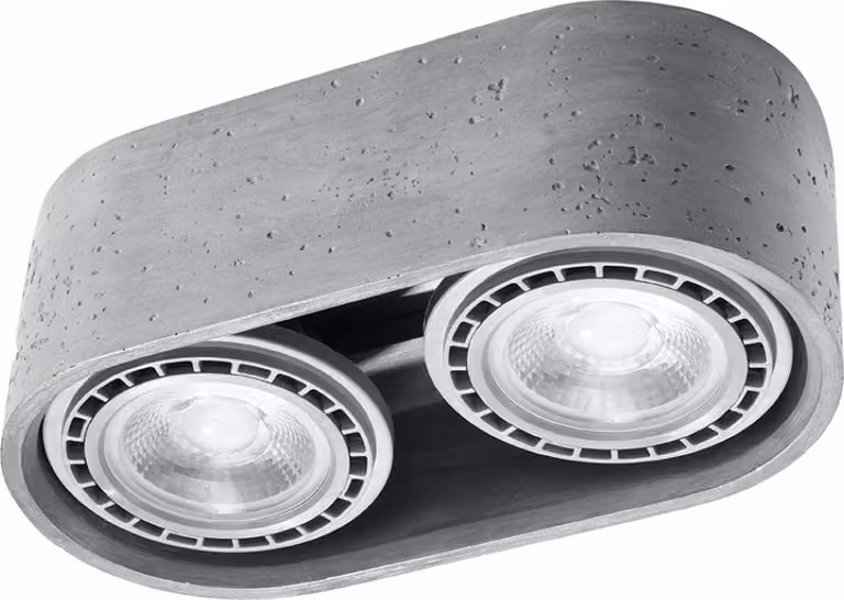 SOFFITTO DIEGIX 2 ES111 Beton Grau di Lumilo