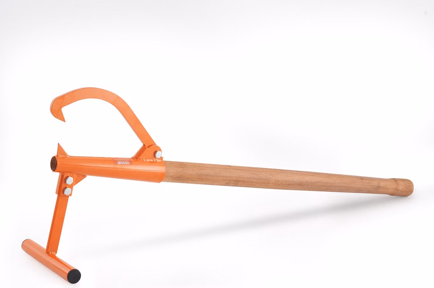 Martinetto di abbattimento 1180 mm Sollevatore di tronchi Gancio forestale Giratronchi Aiuto all'abbattimento max. φ38cm