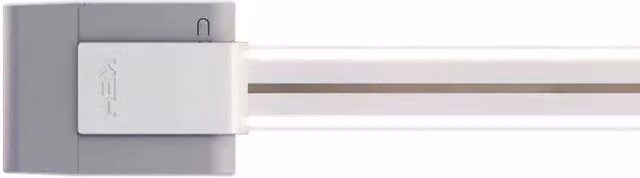 Motoriduttore per portoni sezionali Key Automation Halo HA12 24VDC in alluminio e acciaio bianco e grigio