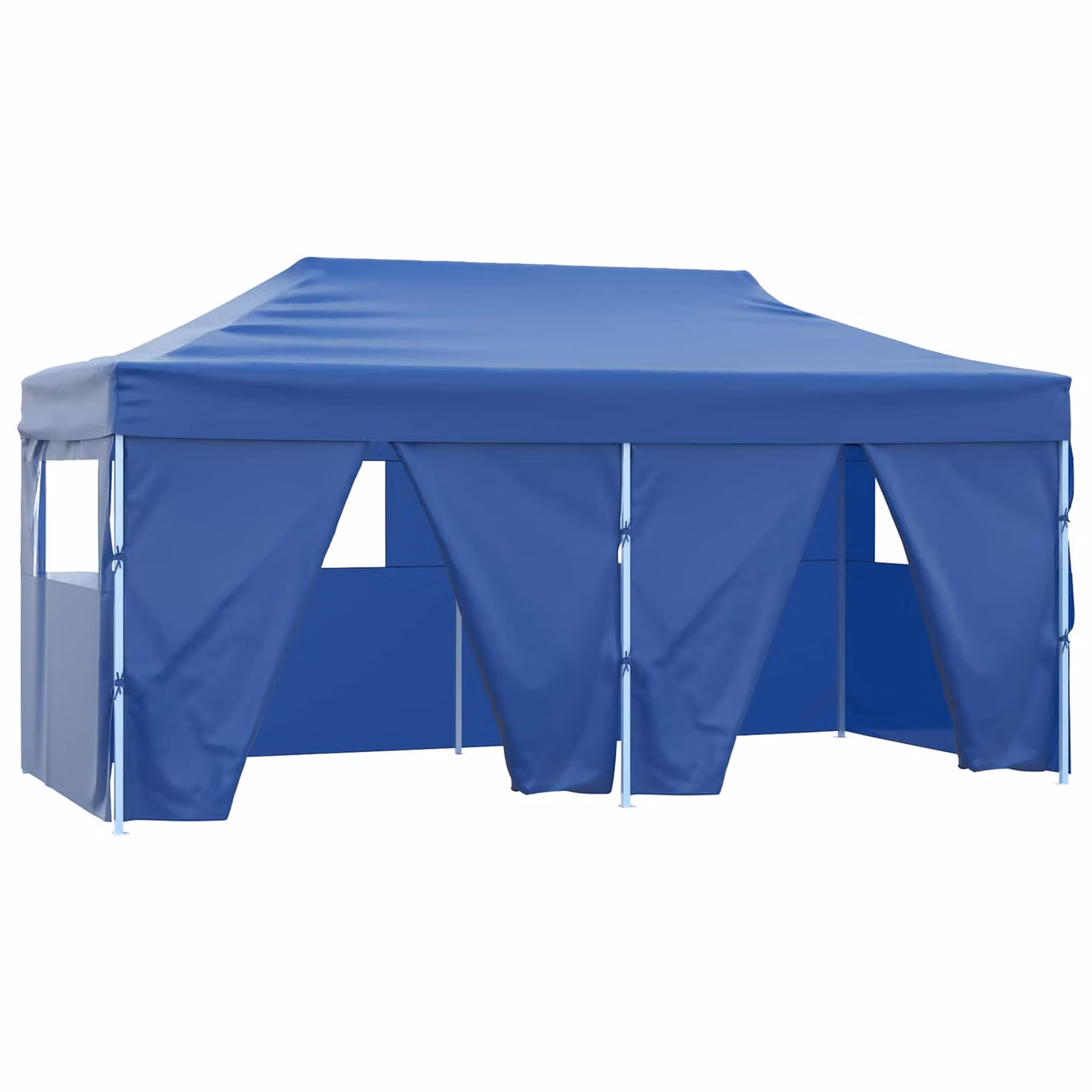 Tenda Party vidaXL in tessuto Oxford blu, L: 580 cm, P: 291 cm, H: 315 cm