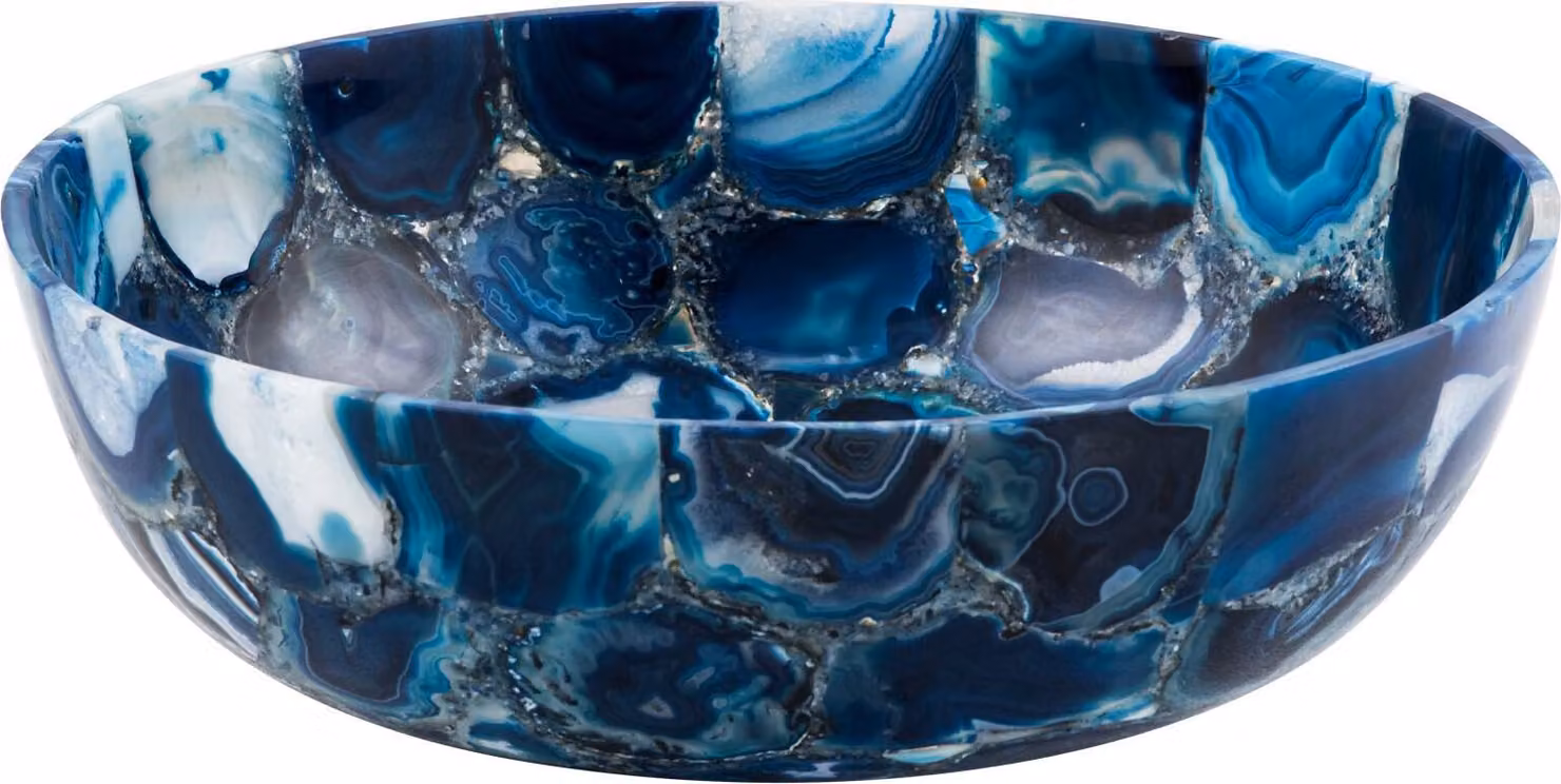 Lavabo in agata 40 x 40 x 14