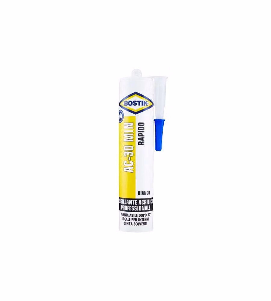 Sigillante Acrilico Rapido Bostik Bianco 300 ml