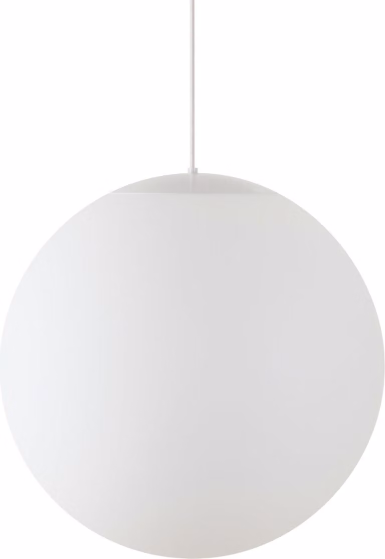 OSMONT ADR62730 ADRIA S5 HP apparecchio a sospensione in vetro bianco IP40 4000 K 65W LED