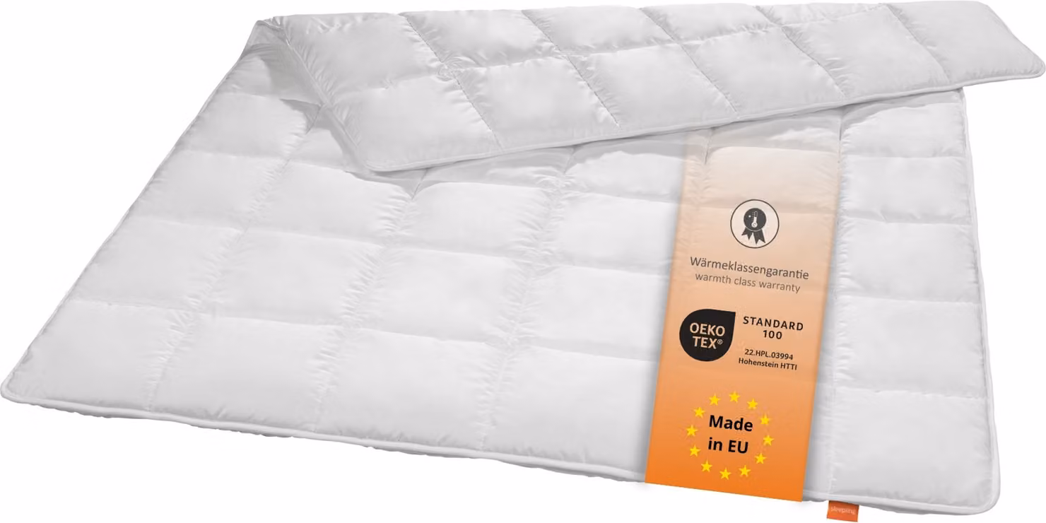 Piumino antiacaro, piumino per tutte le stagioni, 220x240 cm, trapunta, piumini per allergici, sleepling