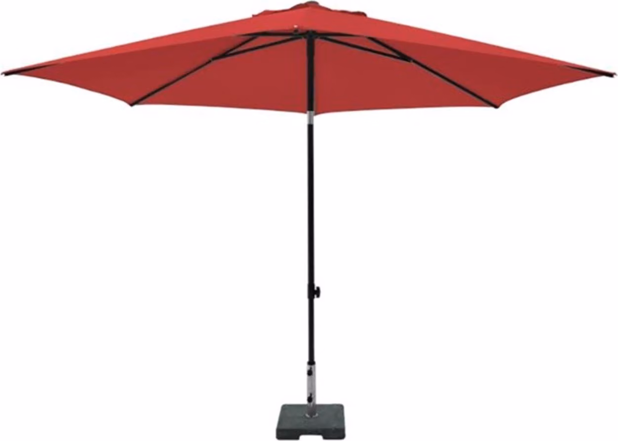 Ombrellone Madison mykanos loppelt circa 250 cm rosso