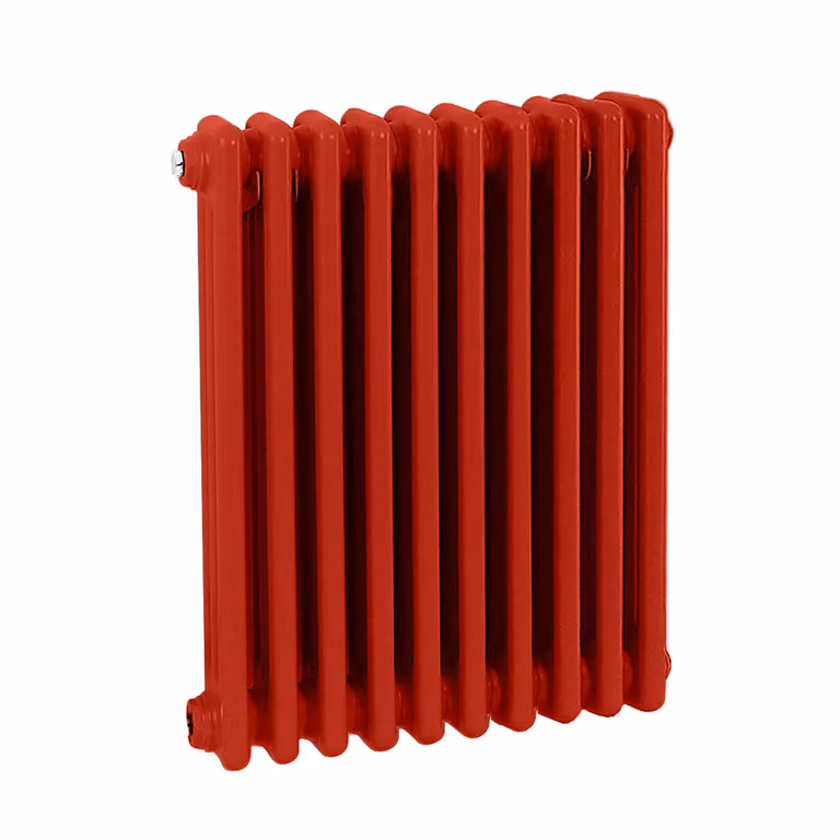 Radiatore Orizzontale a Colonne (2 Colonne) 600mm x 425mm - Rosso (Siamese Rosso) - Regent