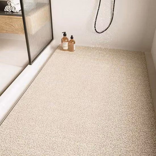 Tappetino da bagno antiscivolo - Antimuffa - 45x70 cm - Beige - Tappetino da bagno e doccia