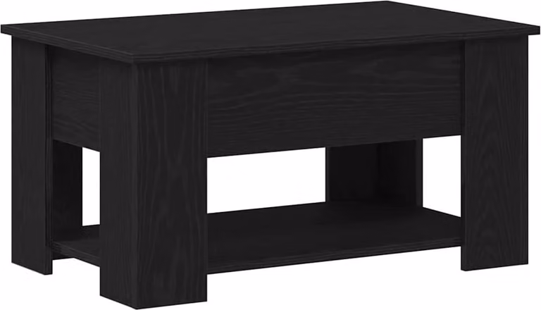 Tavolino da salotto Rovere Nero 79 x 49 x 41 cm