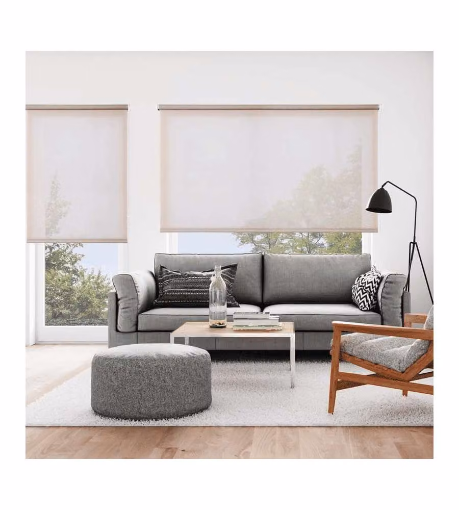 STOR PLANET Tenda a Rullo Traslucida Sabbia 60x180 cm per Interni