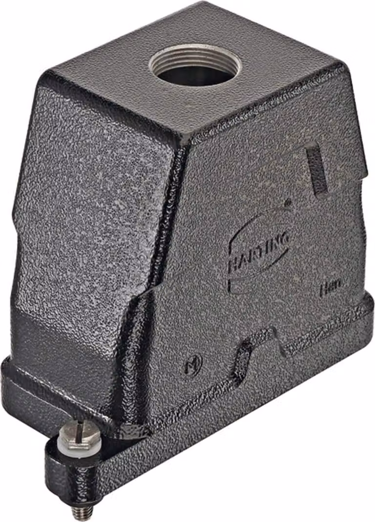 HARTING Han 10HPR Custodia a manicotto, 1xM25 uscita cavo diritta, chiusura a vite - 1 pezzo
