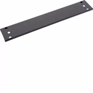 Mascherina frontale/posteriore Hager 600x100 RAL9005 MES-SOB601