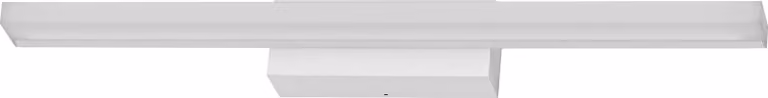 OSRAM Orbis Mirror apparecchio in bianco, 60 cm, corpo in alluminio, 10 W, 950 lm, grado di protezione IP44, temperatura di colore regolabile tramite Click CCT (4000 K e 3000 K), dimmerabile in continuo tramite touch control