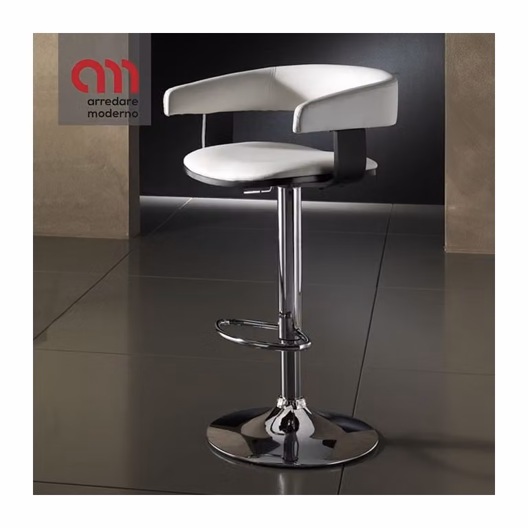 Sgabello Casting White Tomasucci