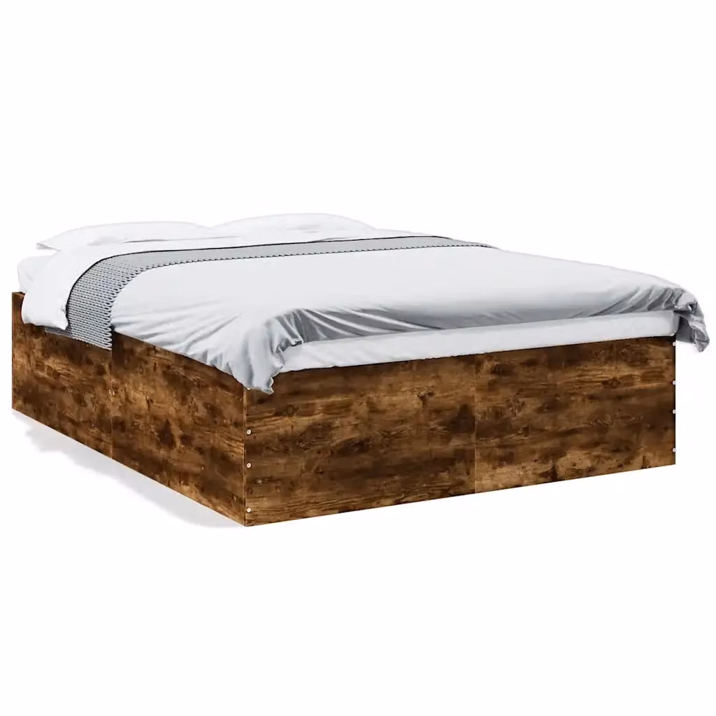 Giroletto vidaXL in legno multistrato color rovere fumo, L 150 x P 200 cm – 2