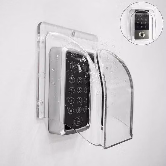 Copertura impermeabile per campanello - Copertura resistente alle intemperie per campanello - Copertura antipioggia - Impermeabile - Copertura per telecamera del campanello - Protezione resistente alle intemperie - Protegge da pioggia e sole - Copertura i