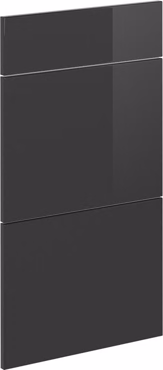 Frontale cucina Vicco R-Line Antracite lucido 39.6 x 70.4 cm frontale del mobile per mobile base con cassetti, Model 37438