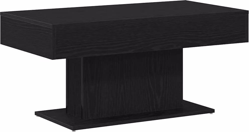 Tavolino da salotto Rovere Nero 96 x 50 x 45 cm