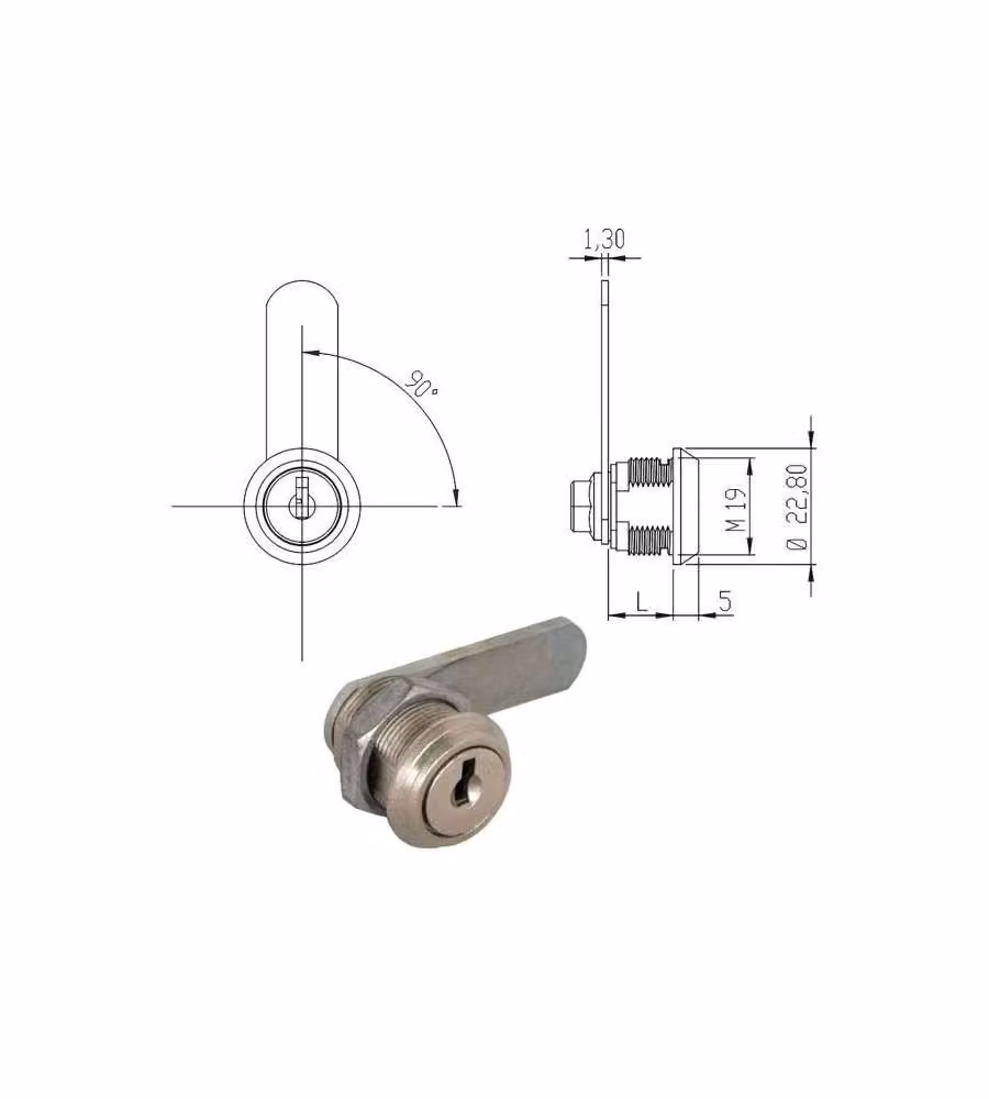 Cilindro Levetta Mm 16 165573 Omr