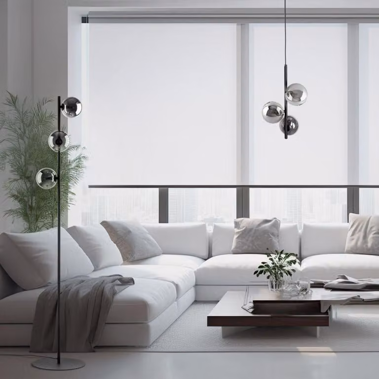 Lampada da terra ESTERA BLACK, modello 5717, marca TK Lighting