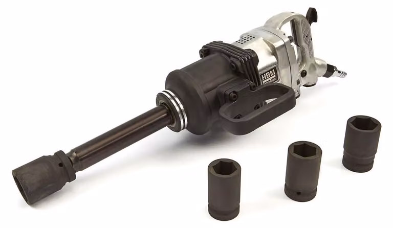 Set avvitatore pneumatico professionale HBM da 1 pollice