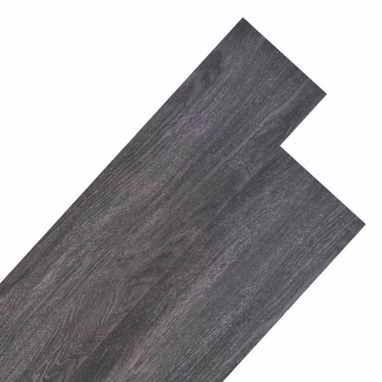 Tavole per Pavimenti 18 pcs Nero e Bianco 5,26 m² PVC