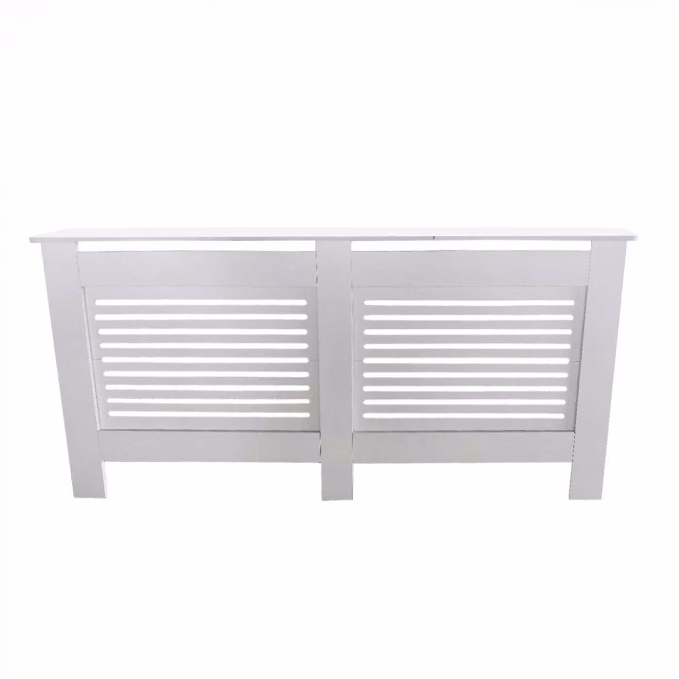 VDD Copertura per radiatore - Copertura per impianto di riscaldamento - Copertura per radiatore - 172 cm x 82 cm - Bianco - Design elegante