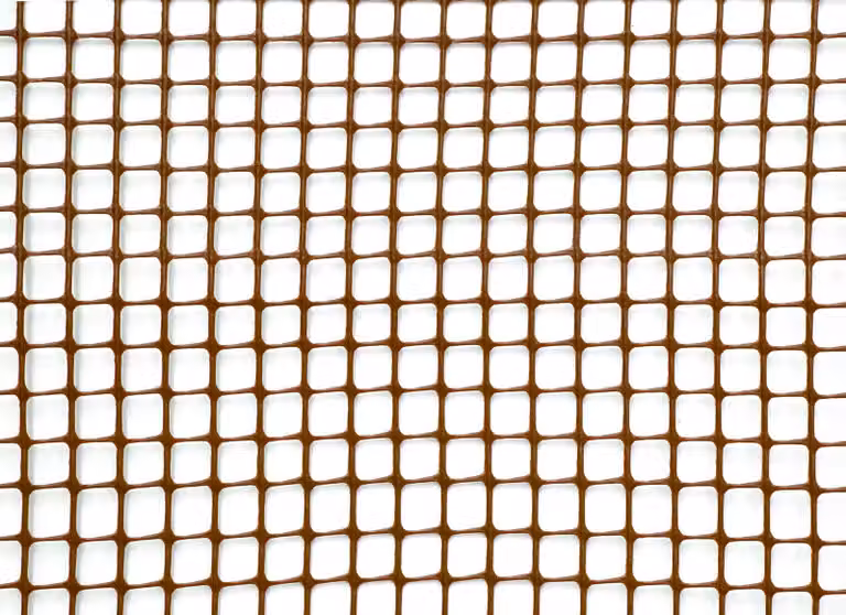 Rete Quadra da Giardino 10mm in Plastica 1x30m Rama Mirror Marrone