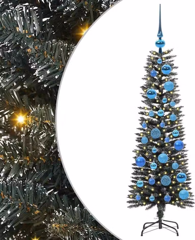 Albero di Natale artificiale con 150 LED Verde 120 cm