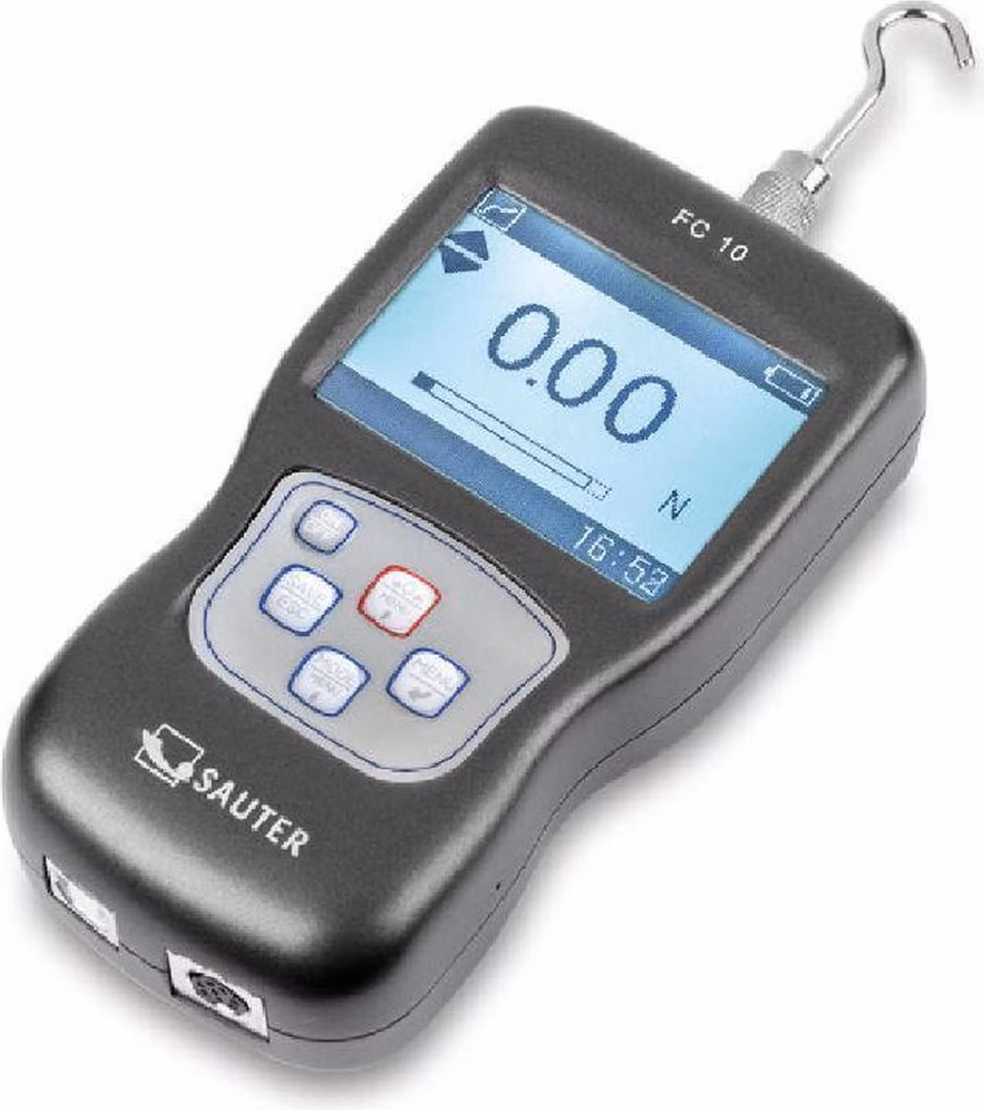 Tester di forza di trazione Sauter FC-50 | Tester di forza compatto fino a 10N (precisione 0,01N)