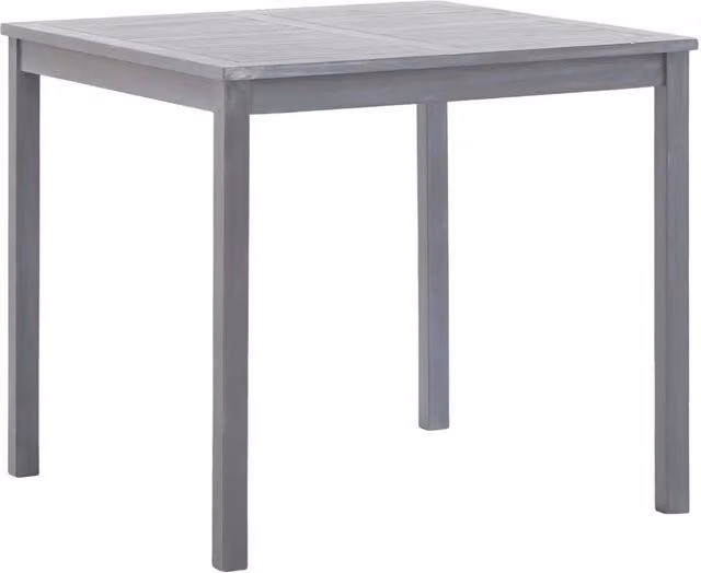 Set da Pranzo per Giardino 5 pz | Set Salotto da Giardino Legno Massello di Acacia Grigio