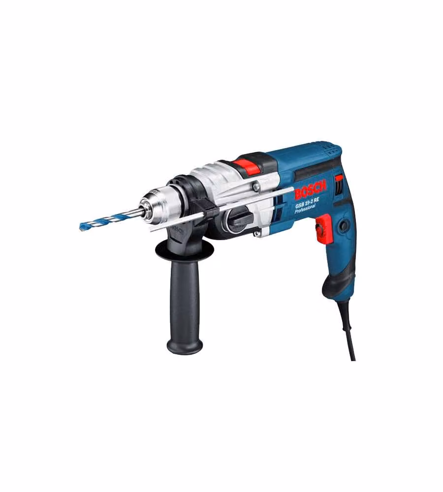 Trapano a percussione Bosch GSB 19-2 RE Professional blu, 850 W, 2 velocità, 36 Nm, mandrino 1.5-13 mm – 1