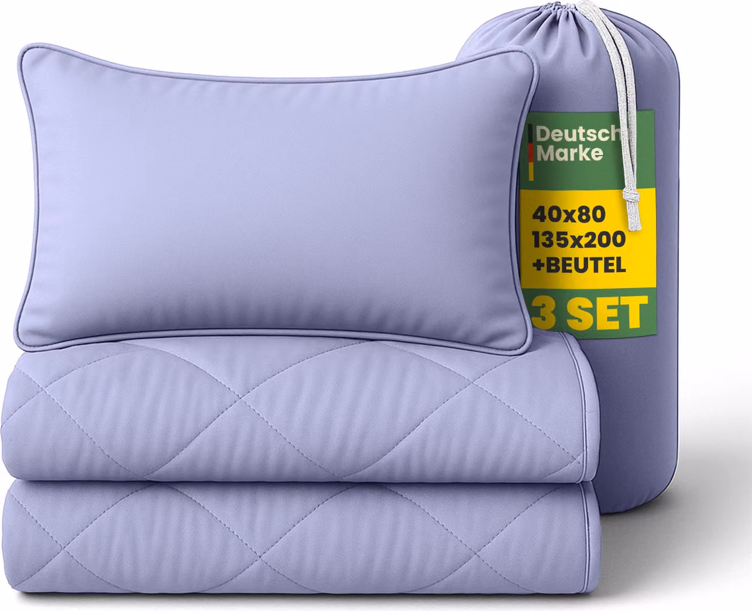 Set da viaggio 2 pezzi Lavanda
