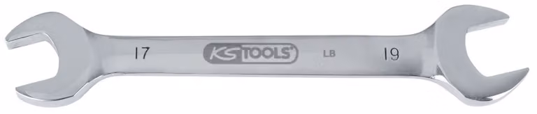 KS Tools ACCIAIO INOX doppia chiave aperta, 24x27mm, angolata - 964.2213