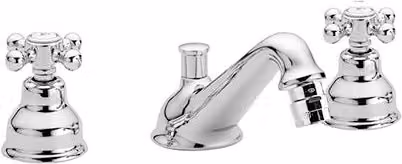 Batteria Bidet 3 Fori con Bocca Erogazione Viola Paffo Cromo