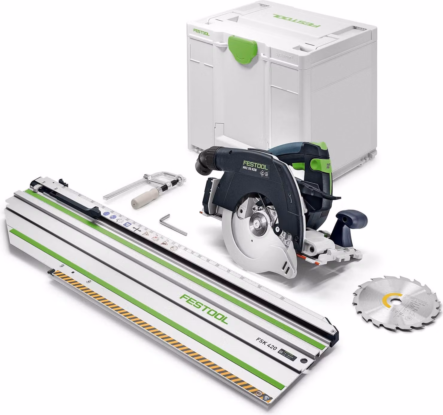 Segatrice circolare a batteria Festool HKC 55 KEB-Basic-FSK 520 | 578704