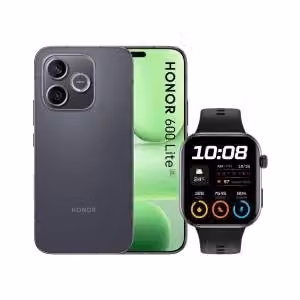 Bundle Honor 600 Lite 256 GB e Watch 2i Nero con Display da 6,6 pollici e Connettività 5G – 2