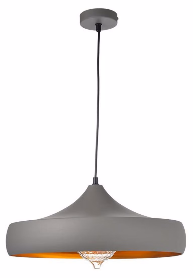 Lampada a sospensione vintage ACA KS07961PGG