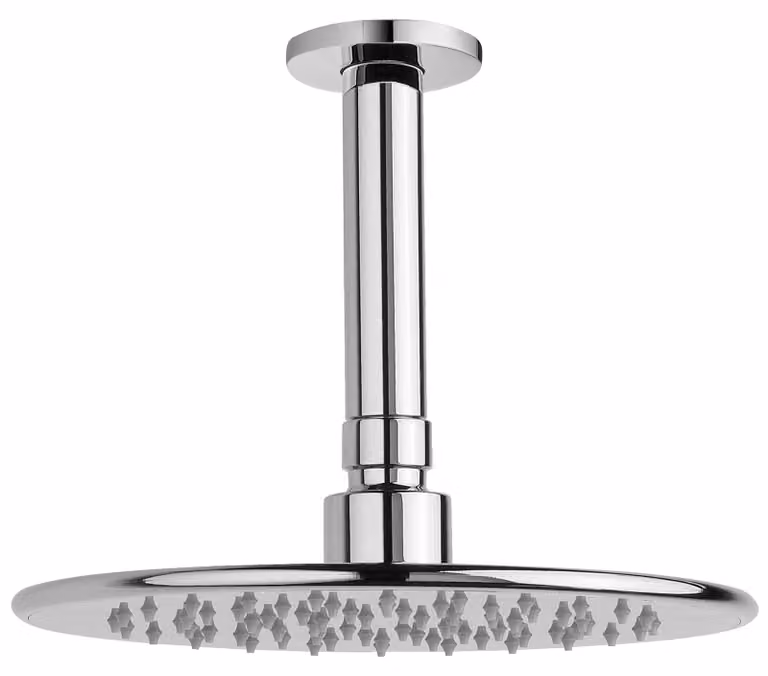 LAUFEN Ensemble de douche de pluie, D=206mm, avec bras de douche, montage au plafond, HF960104100001, HF960104100001