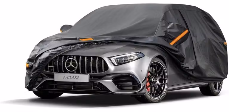 Coprisedili Autoplane, impermeabile e traspirante, per Mercedes Classe A (2012-2025), colore nero