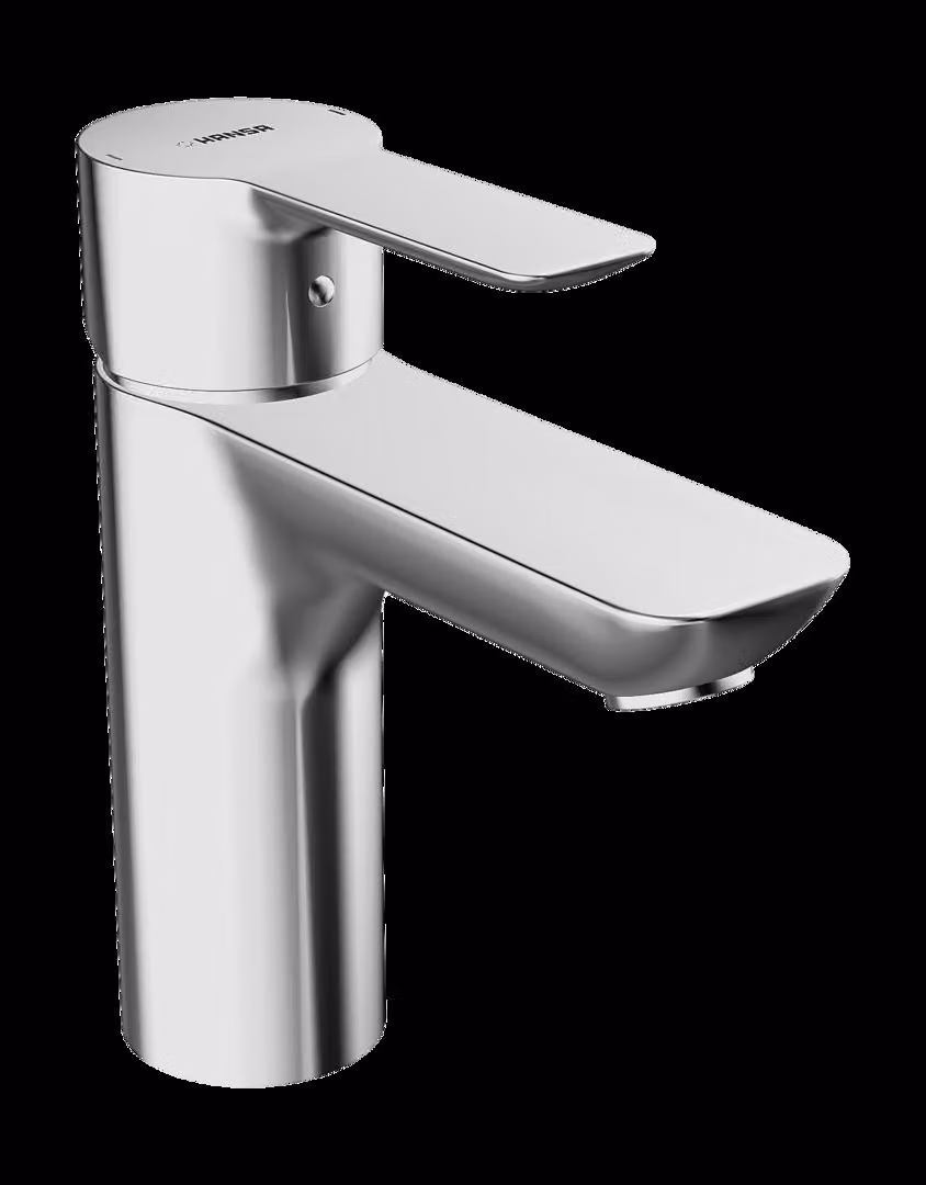 HANSA HANSALIGNA Mitigeur de lavabo, raccord : tubes en cuivre, avec vidage, saillie : 108mm, chromé, 06092103, 06092103