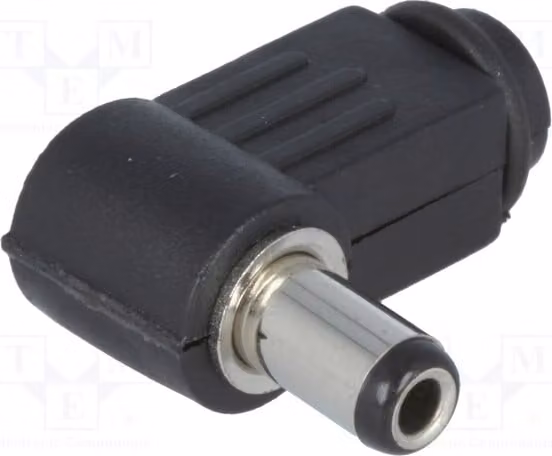 2 connettori femmina da 5,5 mm, 5,5/2,5 mm, per alimentazione CC, connettore CC da 9 mm