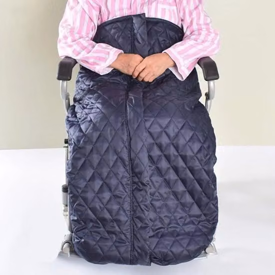Deken di Fleece per Sedia a Rotelle e Scootmobiel - Copertura in Pluche per Comodità e Protezione