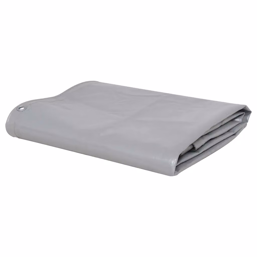 Telone in PVC vidaXL Grigio 1,5x20 m 650 g/m² – 1