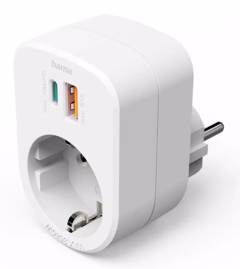 hama 223343 hama Steckdose mit USB-Anschluss, 1 St.